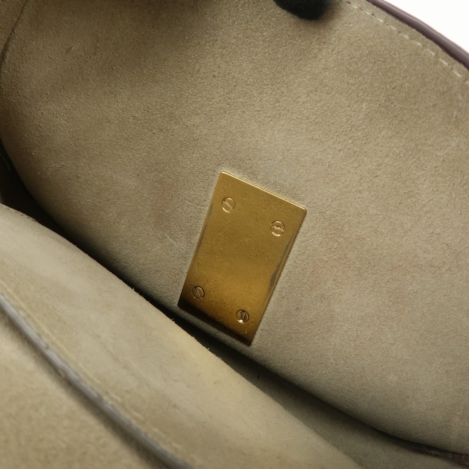 Chloe Drew Leather Chain Shoulder Bag Crossbody Bag Red