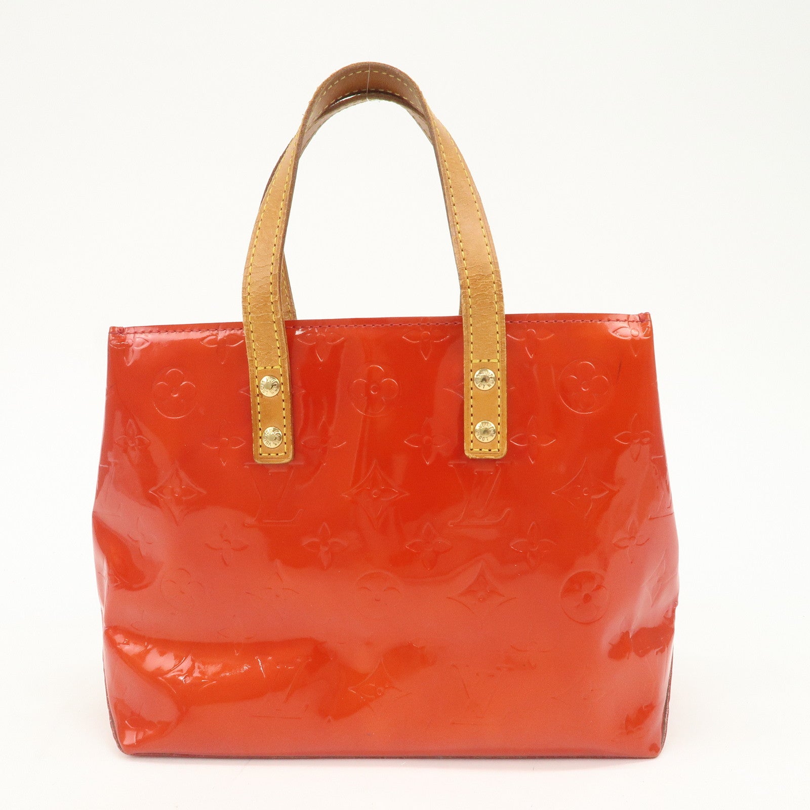 Louis Vuitton Monogram Vernis Set Of 2 Hand Bag M91088/M91220
