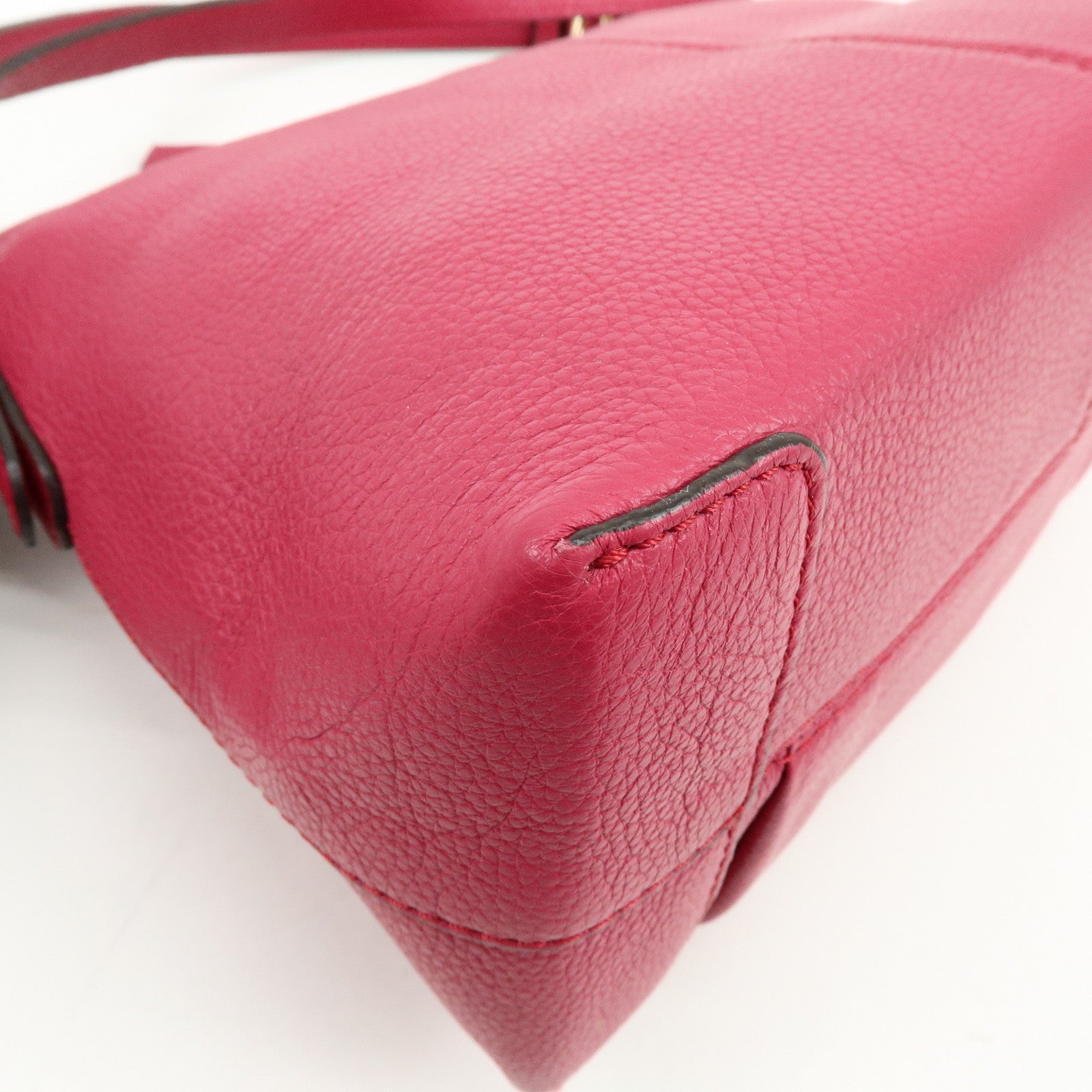 Chloe Joan Suede Leather Shoulder Bag Hand Bag Pink
