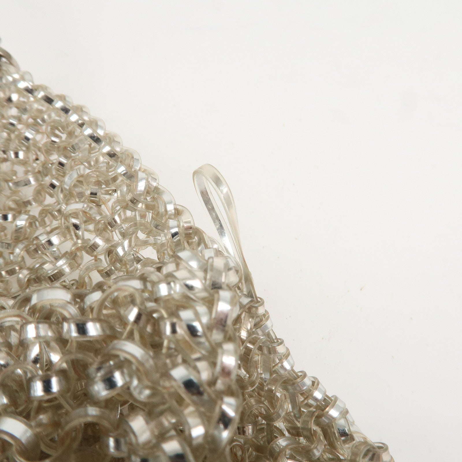 ANTEPRIMA PVC Hand Bag Shoulder Bag Clear Champagne Gold