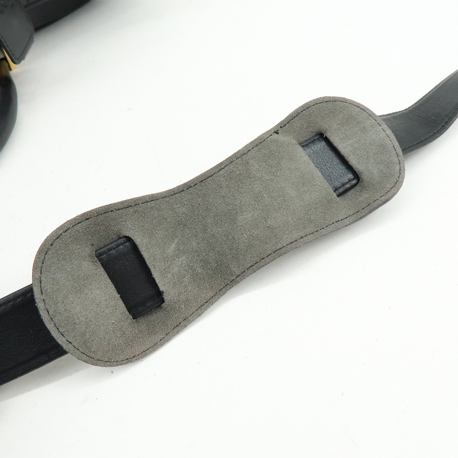 LOEWE Anagram Calf Leather 2Way Bag Boston Bag Black