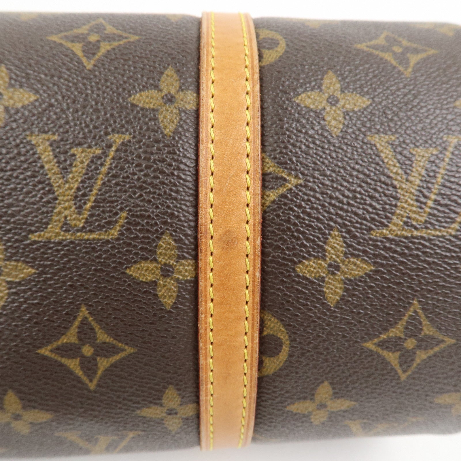 Louis Vuitton Monogram Papillon 30 Hand Bag New Style Brown M51385