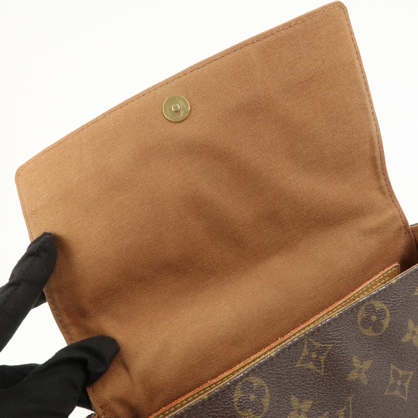 Louis Vuitton Monogram Mini Looping Shoulder Bag Brown M51147
