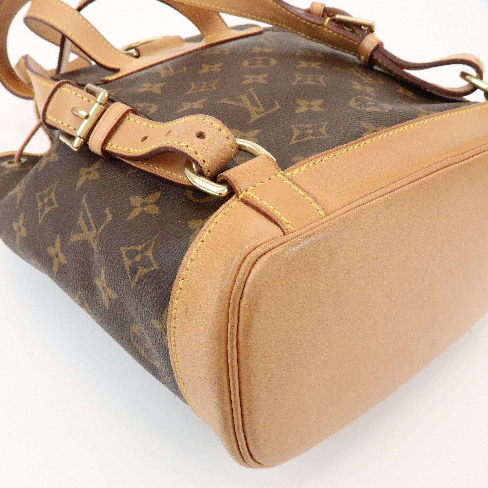 Louis Vuitton Monogram Montsouris MM Backpack Brown M51136
