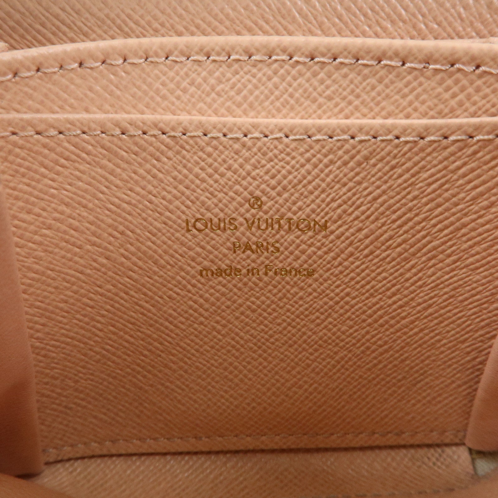 Louis Vuitton Damier Azur Tahiti Zippy Coin Purse Wallet N60098 Used