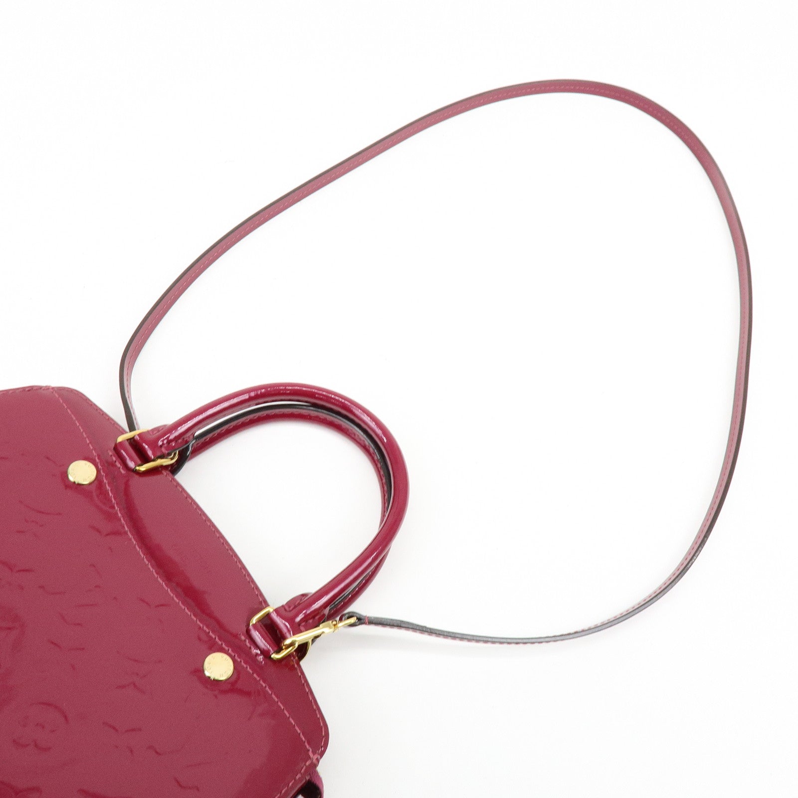 Louis Vuitton Monogram Vernis Leather Brea PM 2Way Bag M50810