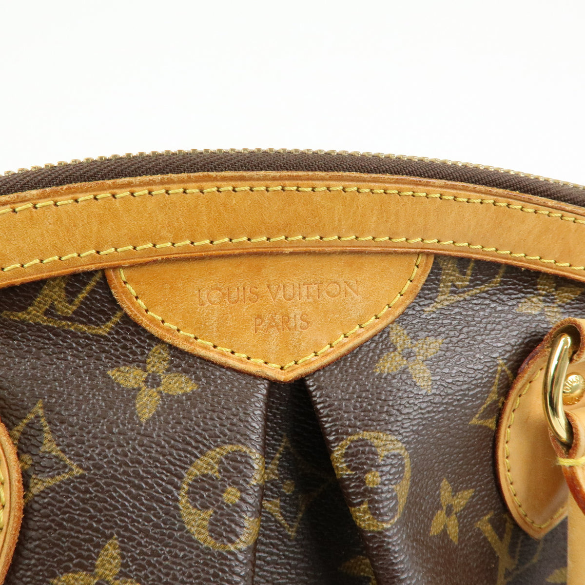 Louis Vuitton Monogram Tivoli PM Hand Bag Shoulder Bag Brown M40143