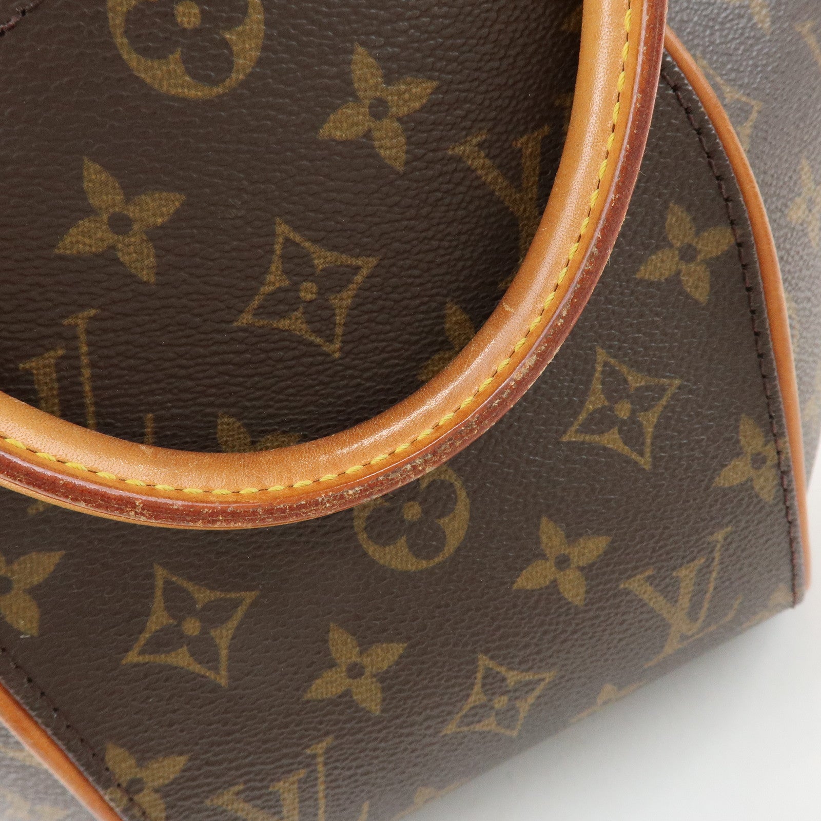 Louis Vuitton Monogram Ellipse PM Hand Bag Brown M51127