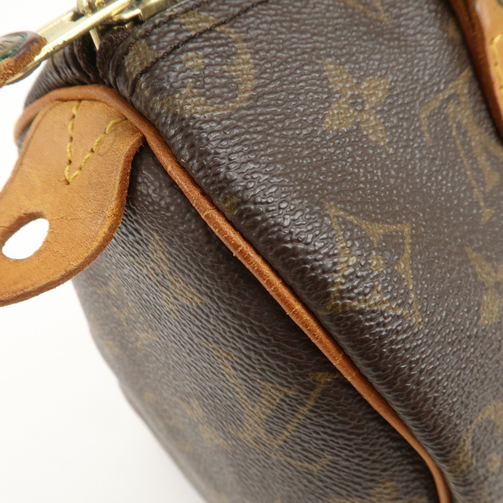 Louis Vuitton Monogram Speedy 25 Boston Bag Hand Bag Brown M41528