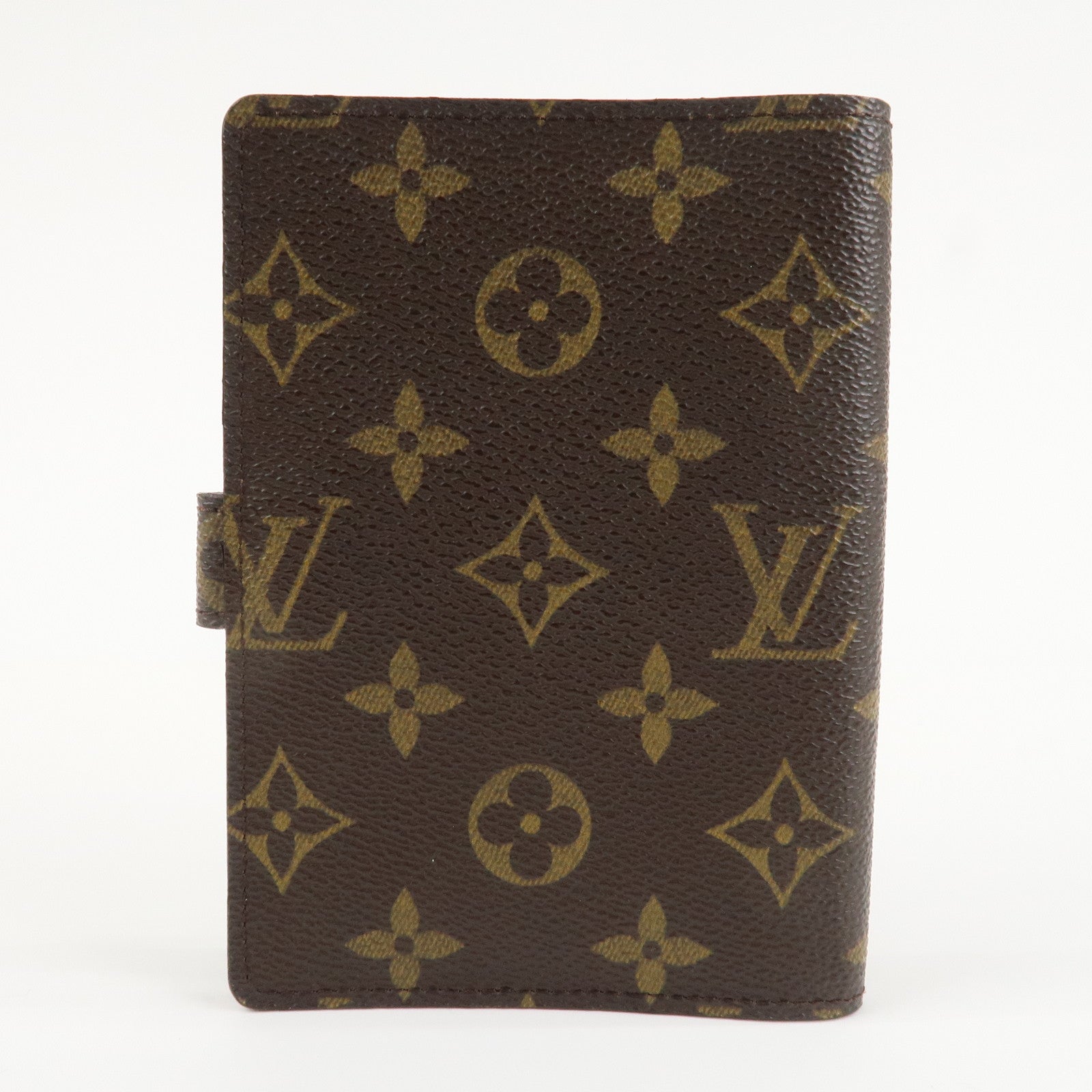 Louis Vuitton Monogram Agenda PM Planner Cover Brown R20005 Used