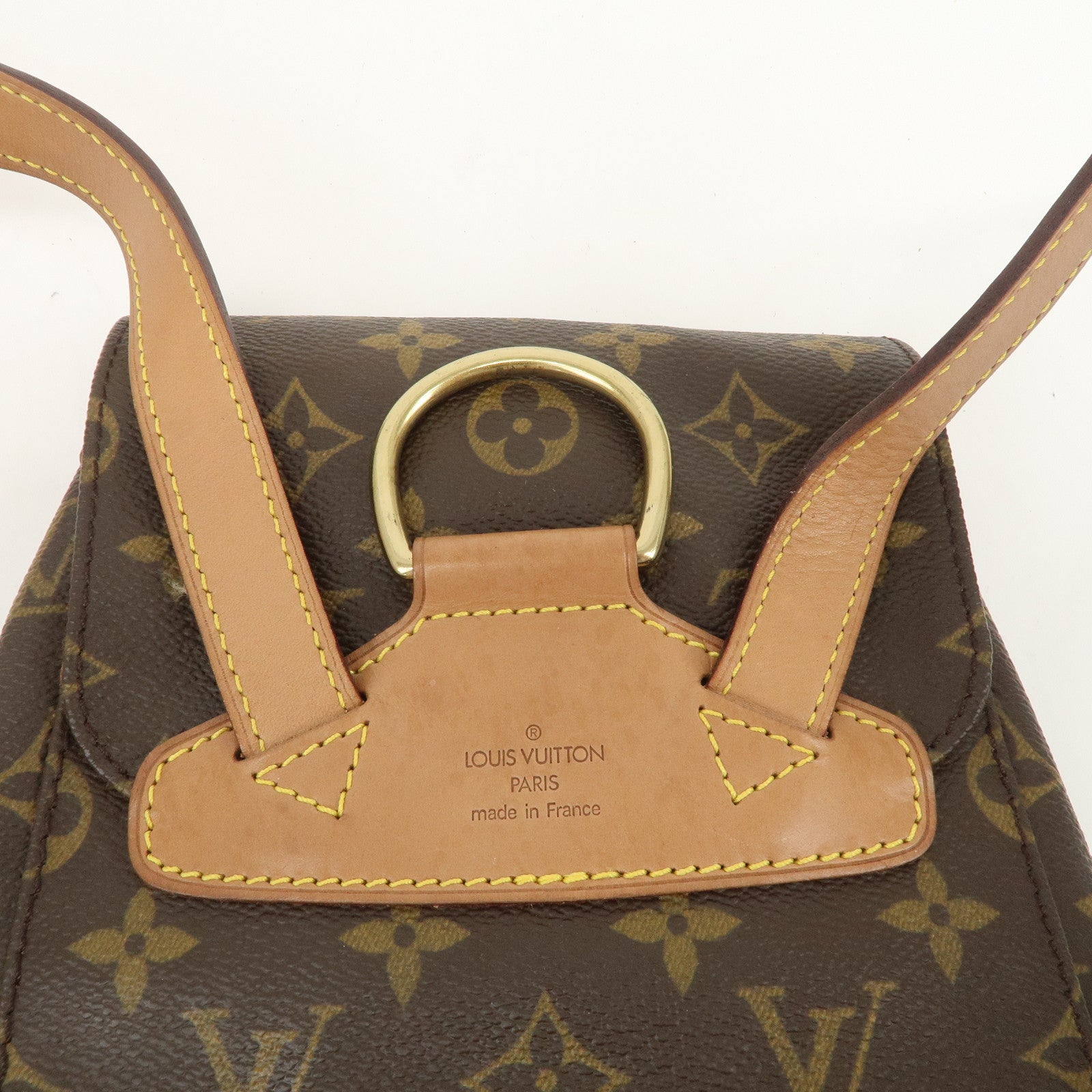 Louis Vuitton Monogram Montsouris MM Backpack Brown M51136
