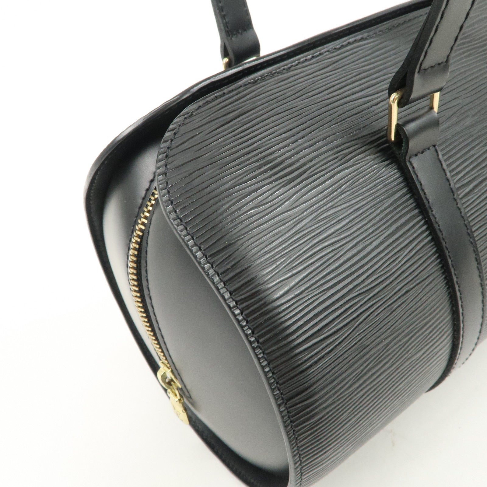 Louis Vuitton Epi Soufflot Hand Bag Shoulder Bag Noir M52862