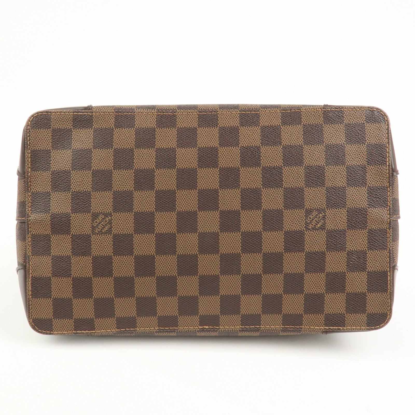 Louis Vuitton Damier Ebene Hampstead PM Hand Bag Tote Bag N51205