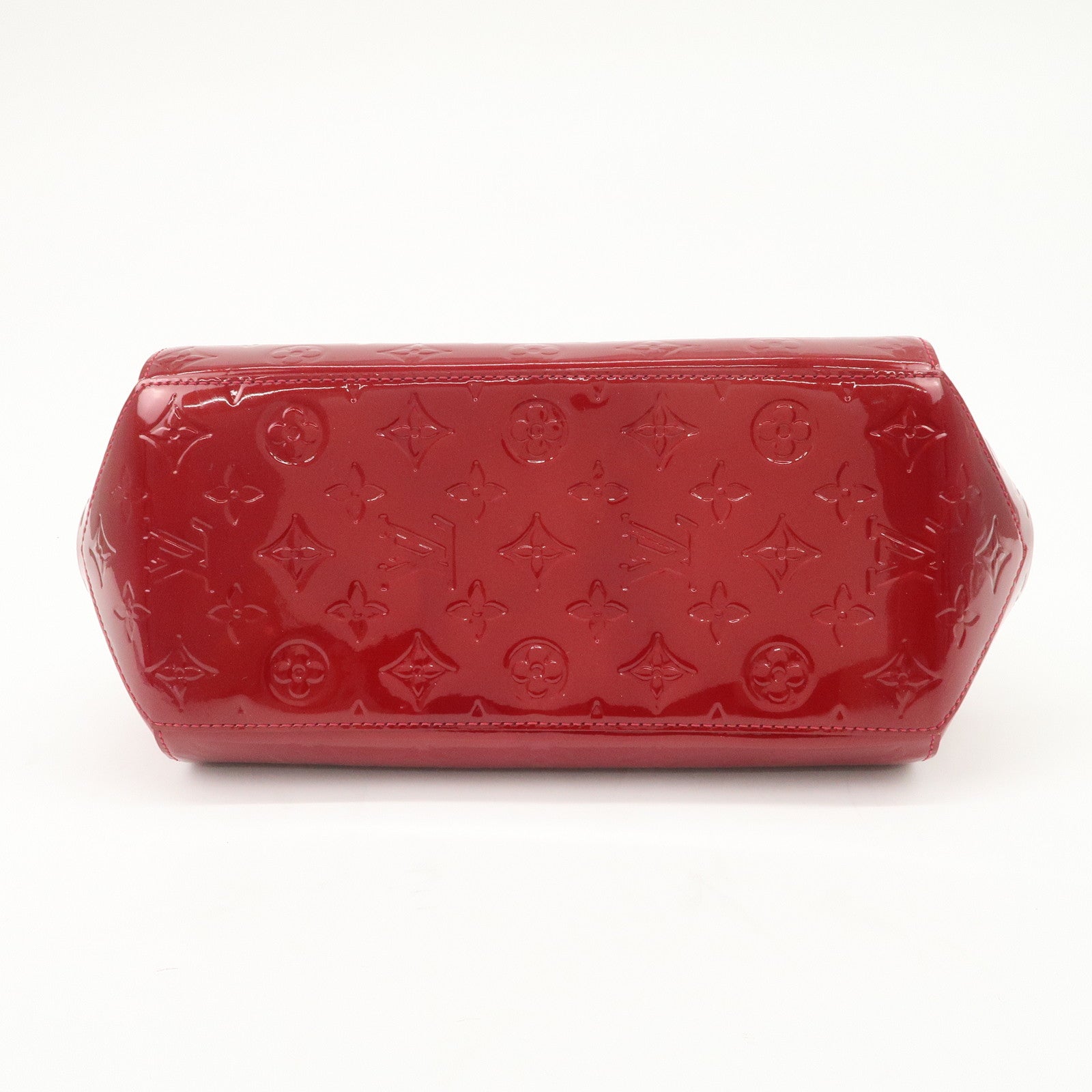 Louis Vuitton Monogram Vernis Sherwood PM Shoulder Bag Red M91494
