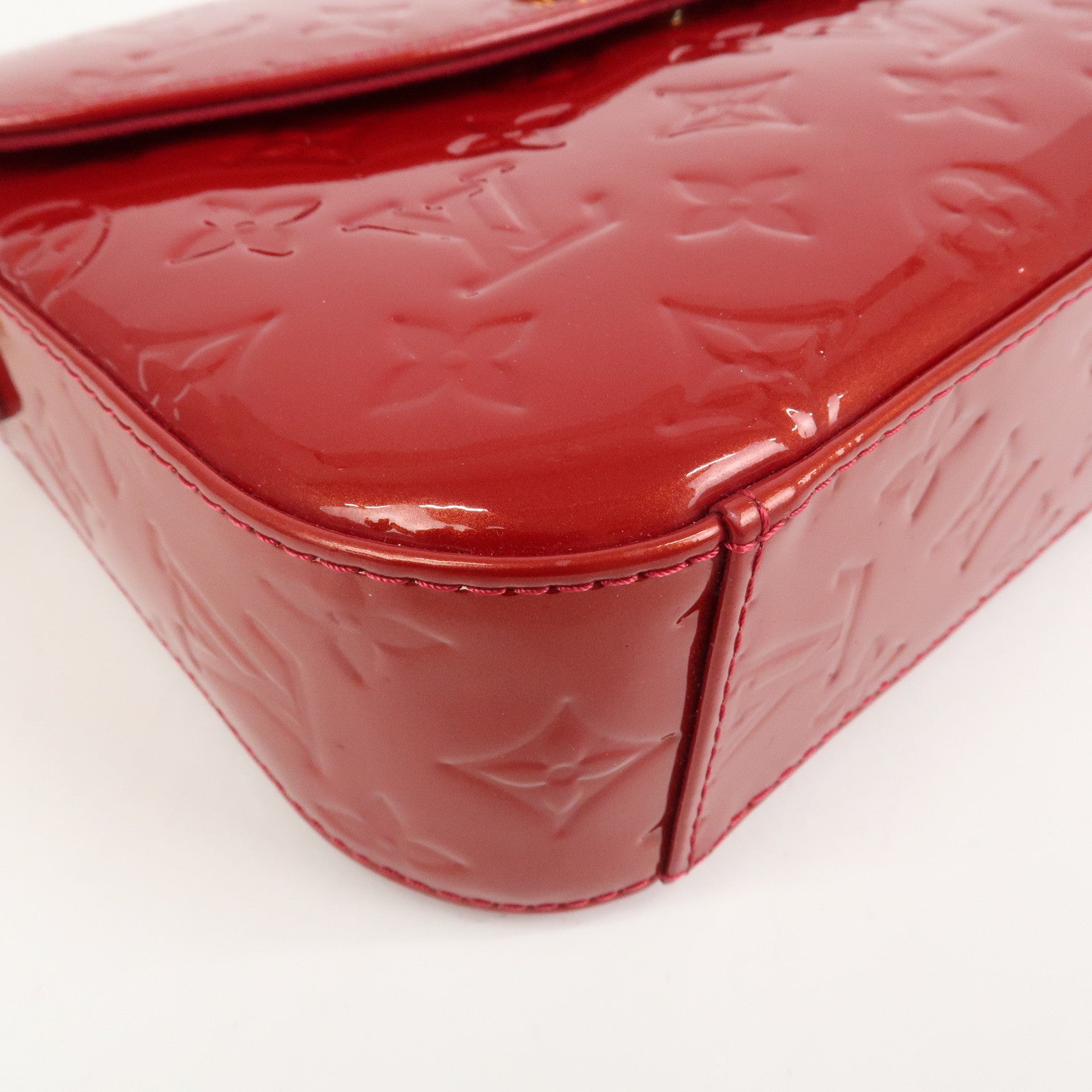 Louis Vuitton Monogram Vernis Rodeo Drive Shoulder Bag Red M93599