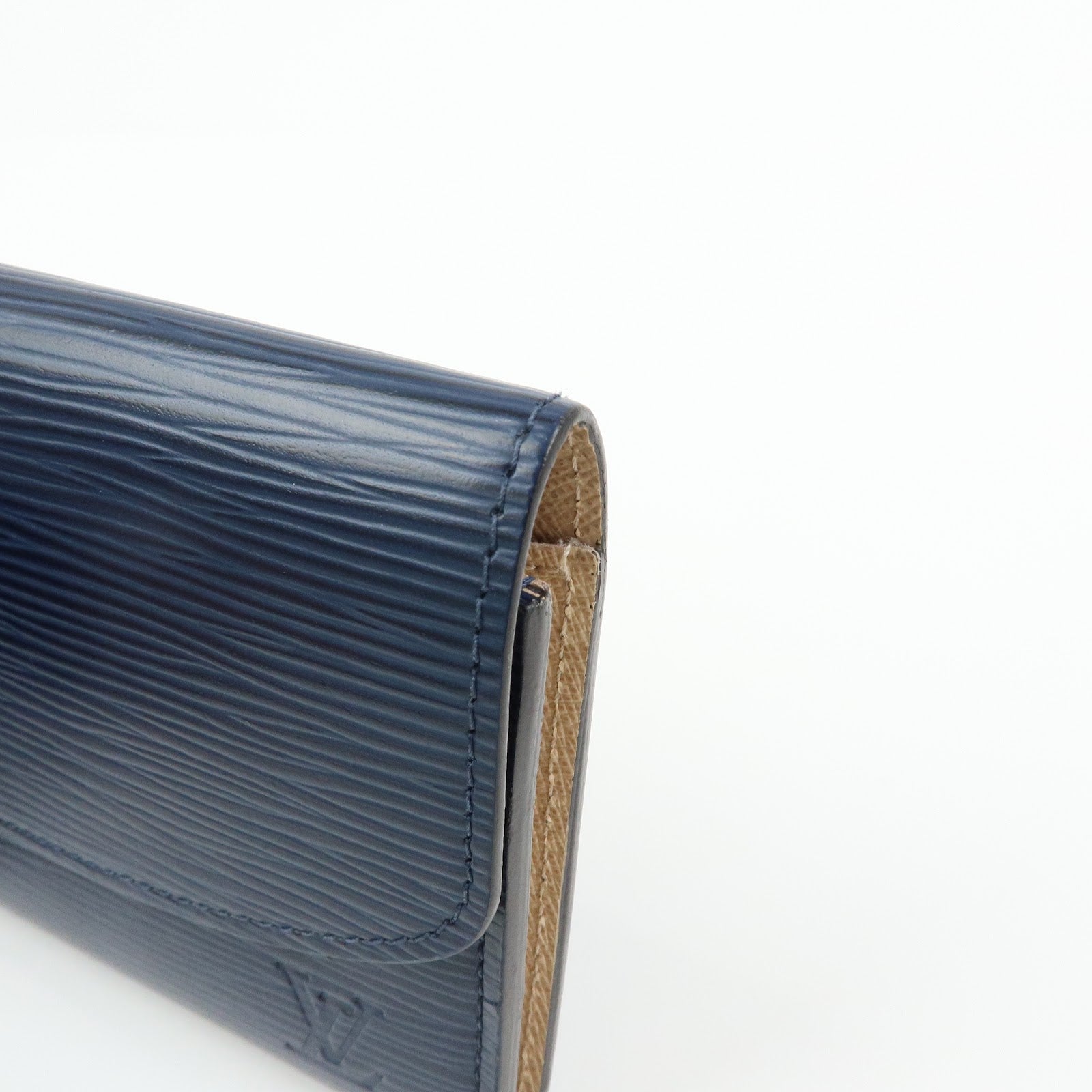 Louis Vuitton Epi Portefeuille Emilie Wallet Indigo Blue M60854