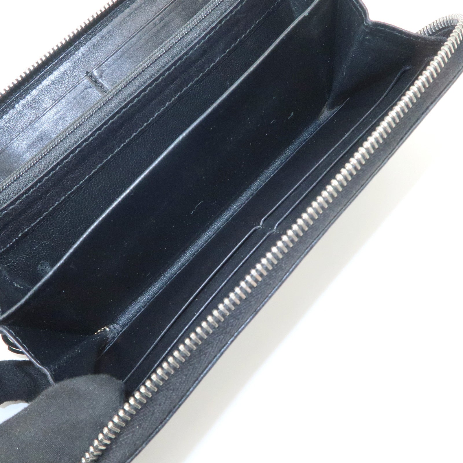 GUCCI Interlocking G Guccissima Leather Zippy Long Wallet 233025