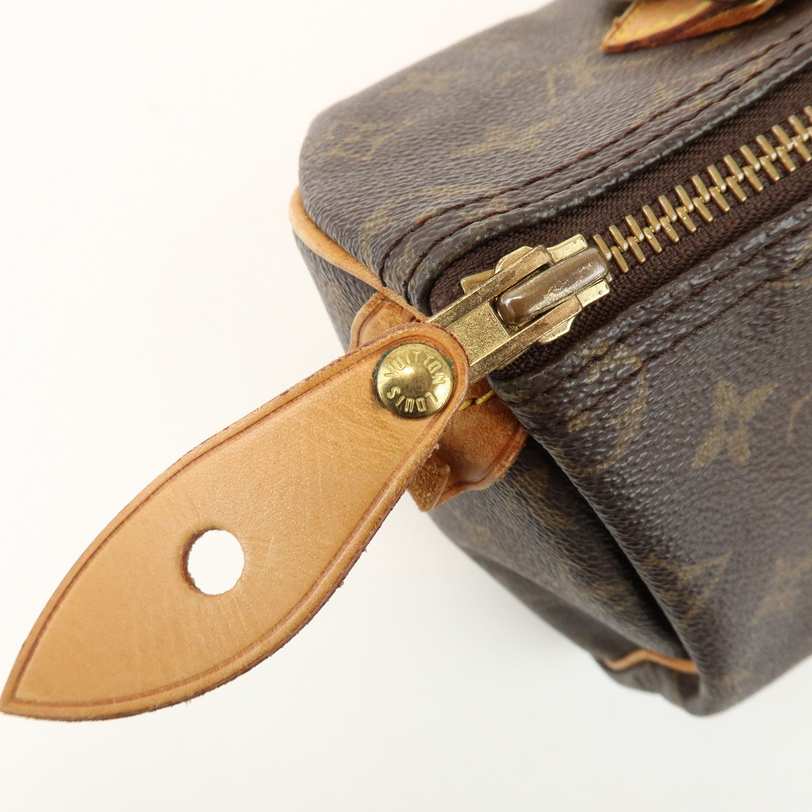 Louis Vuitton Monogram Speedy 25 Boston Bag Hand Bag Brown M41528