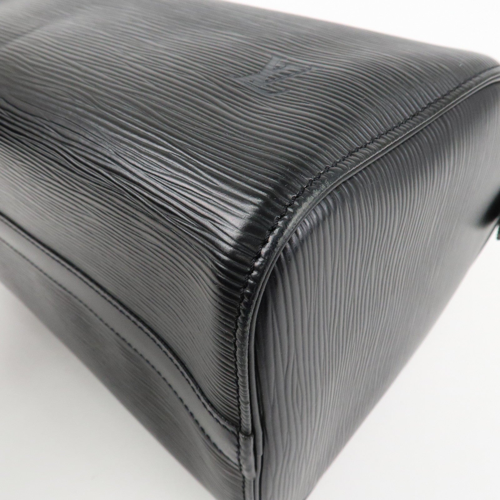 Louis Vuitton Epi Speedy 25 Hand Bag Boston Bag Noir M59032 Used