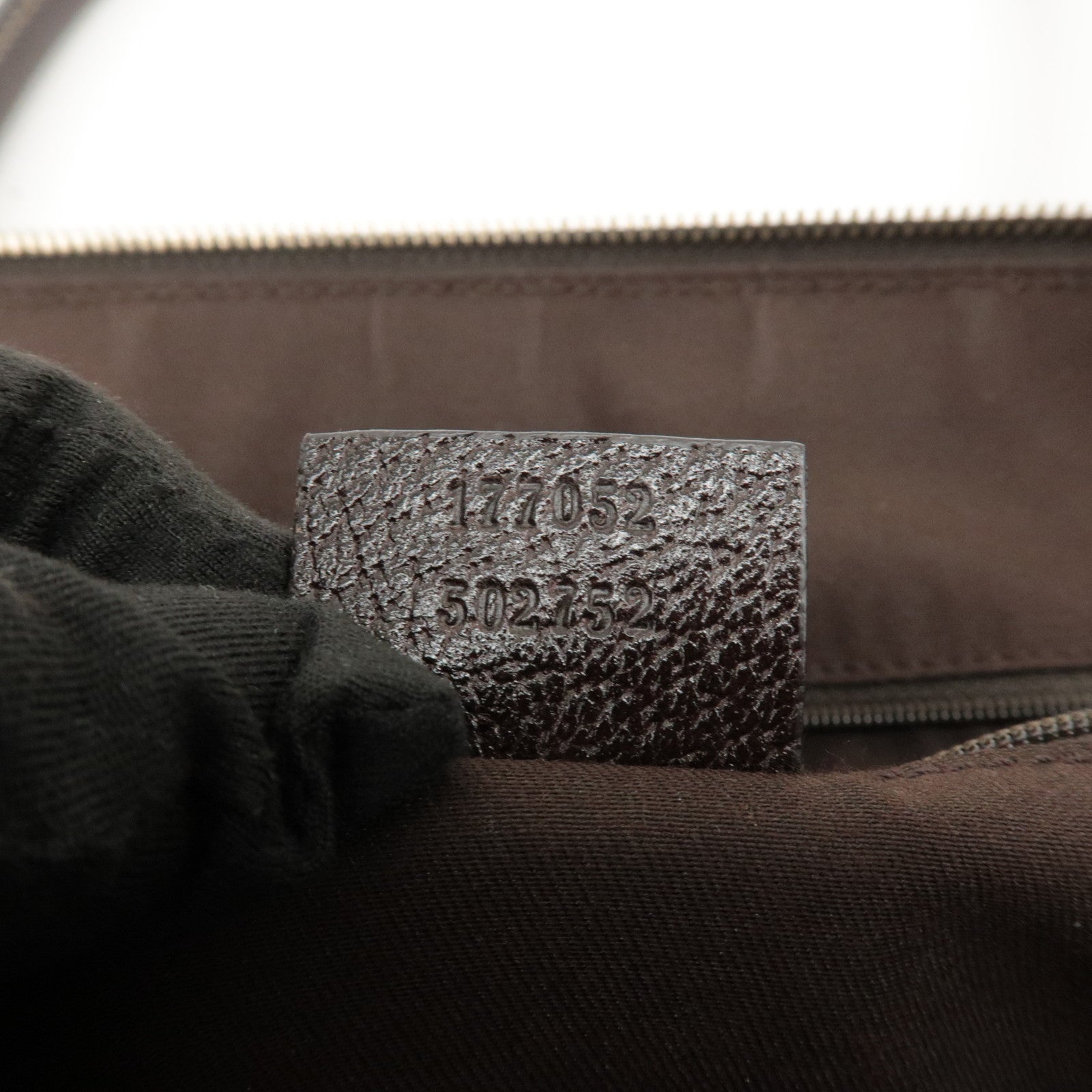 GUCCI Princy Sherry GG Canvas Leather Tote Bag Beige 177052 Used