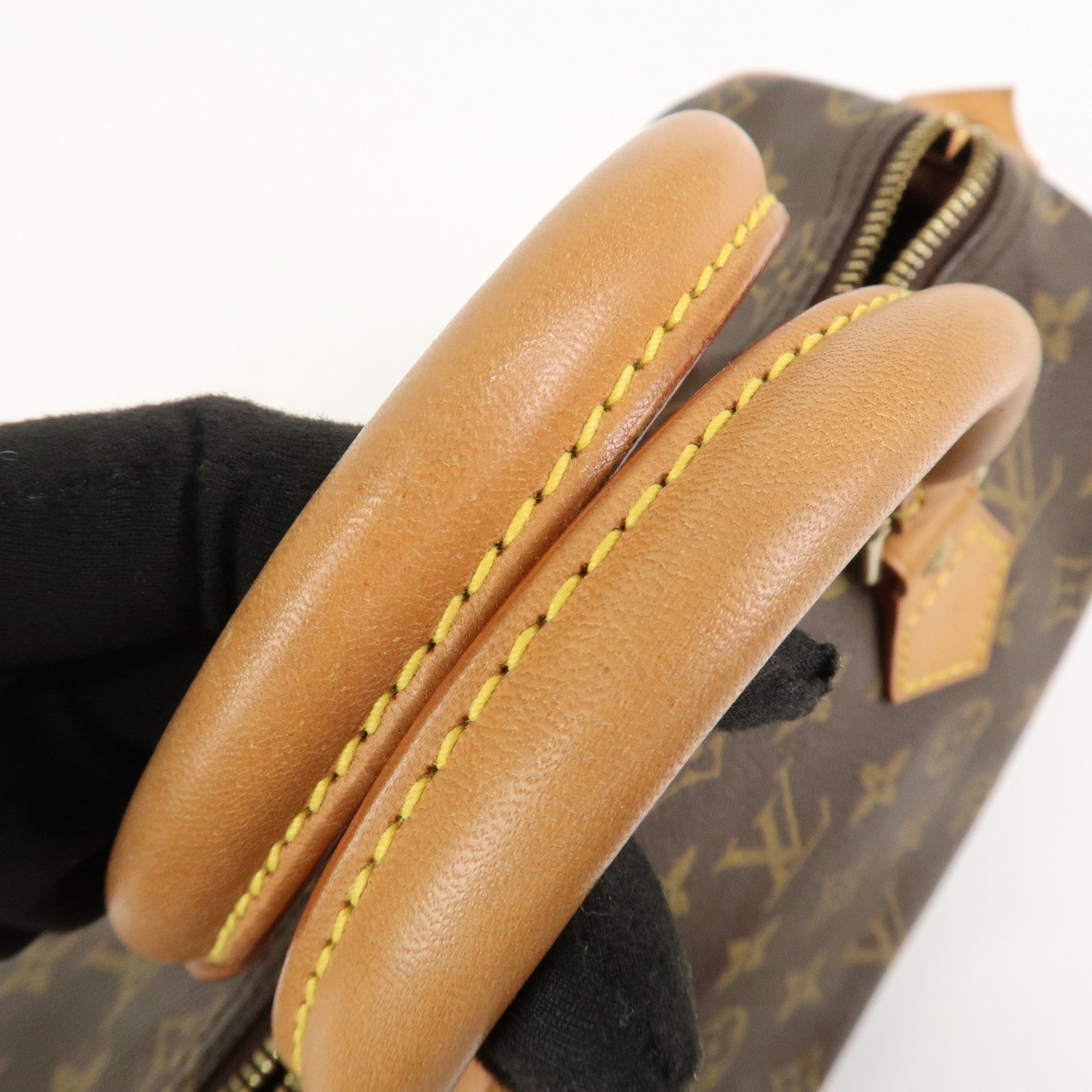 Louis Vuitton Monogram Speedy 25 Boston Bag Hand Bag Brown M41528