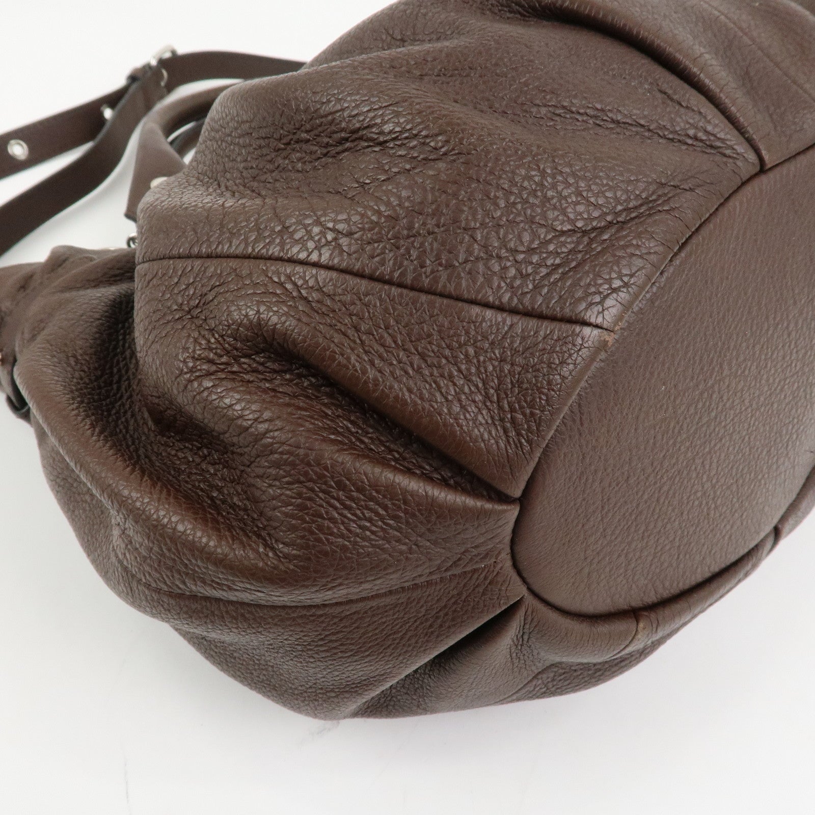CELINE Macadam Leather Pillow Small 2Way Bag Shoulder Bag Hand Bag