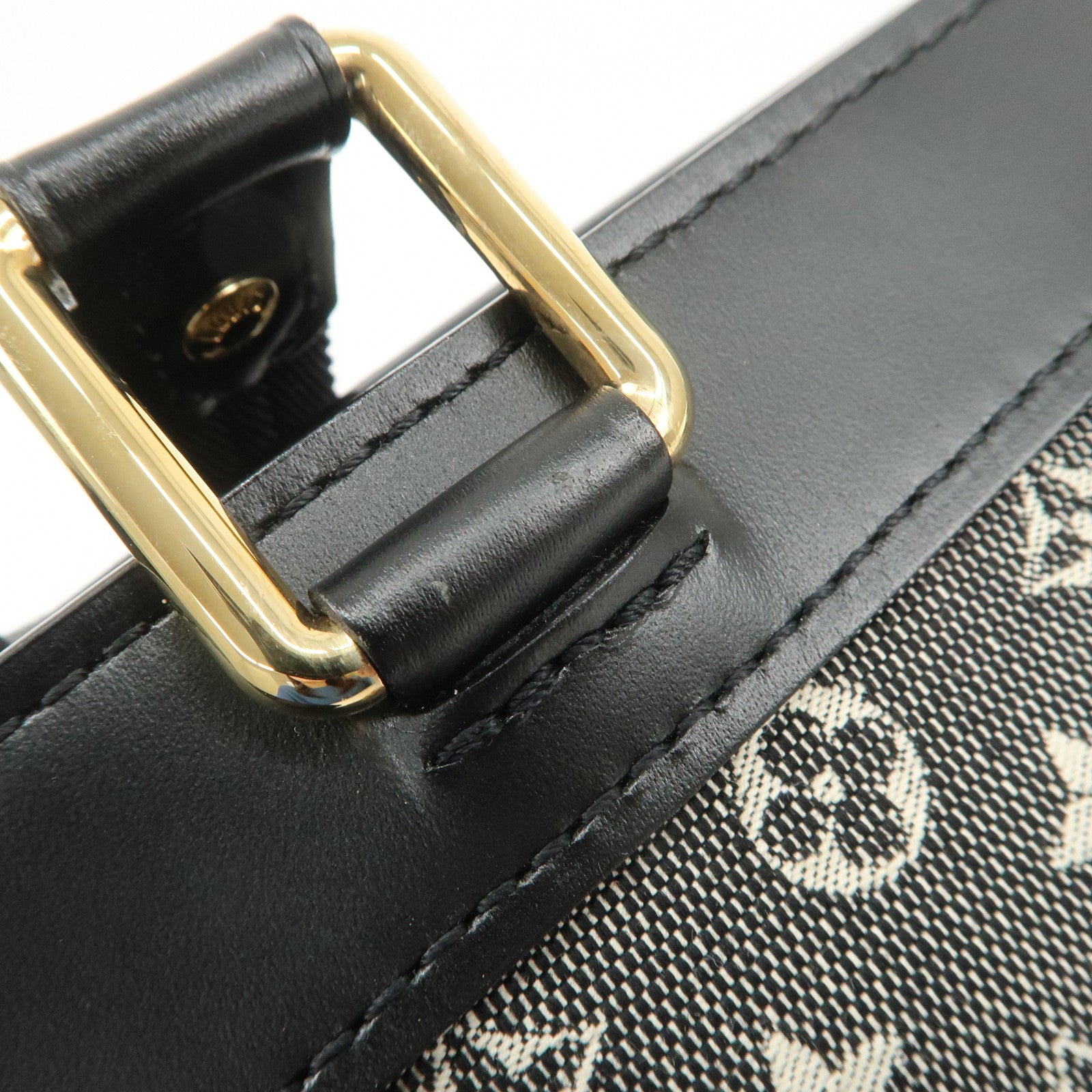 Louis Vuitton Monogram Mini Lucille PM Hand Bag Noir M92610