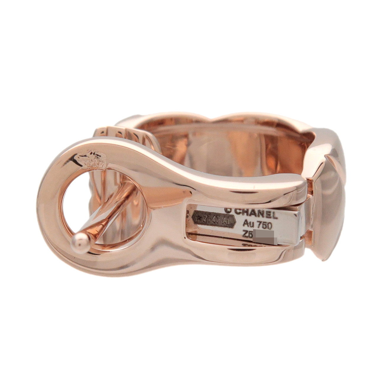 CHANEL COCO Crush Earring K18 750PG Rose Gold J11754