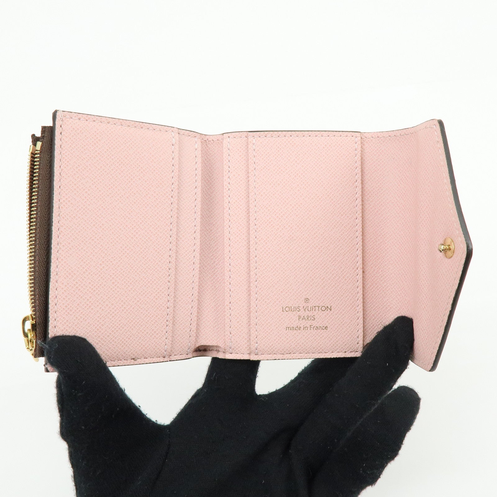 Louis Vuitton Portefeuille Zoe Wallet Rose Ballerine M62933