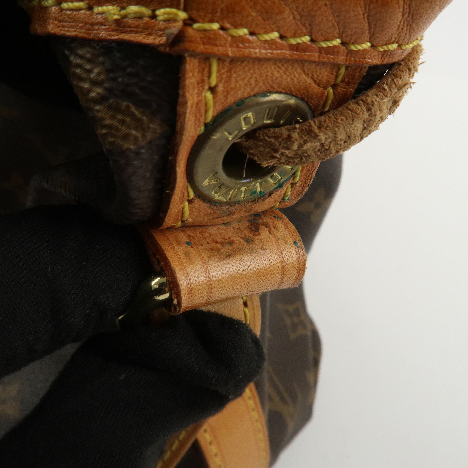 Louis Vuitton Monogram Petit Noe Shoulder Bag Brown M42226