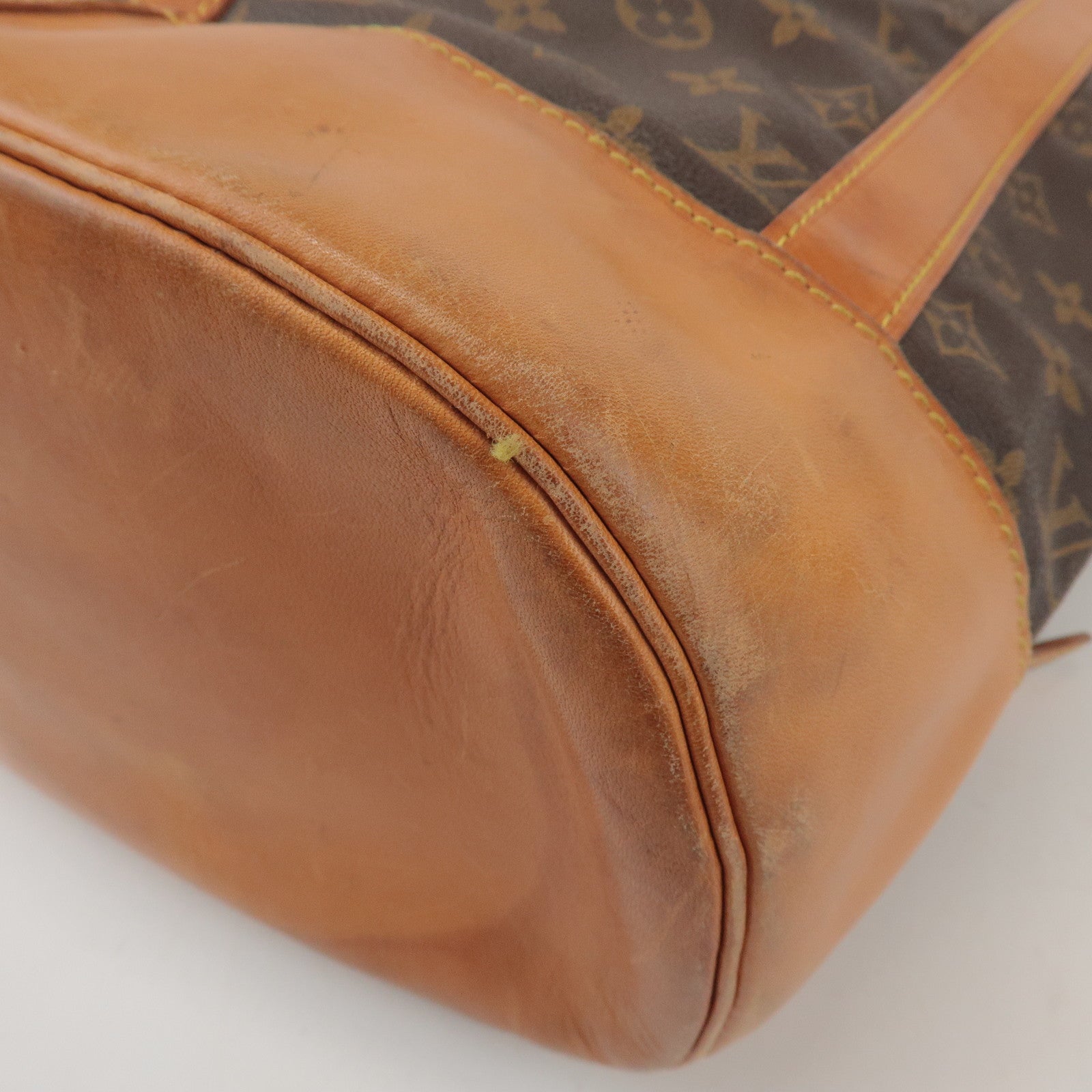Louis Vuitton Monogram Randonnee GM Shoulder Bag Brown M42244
