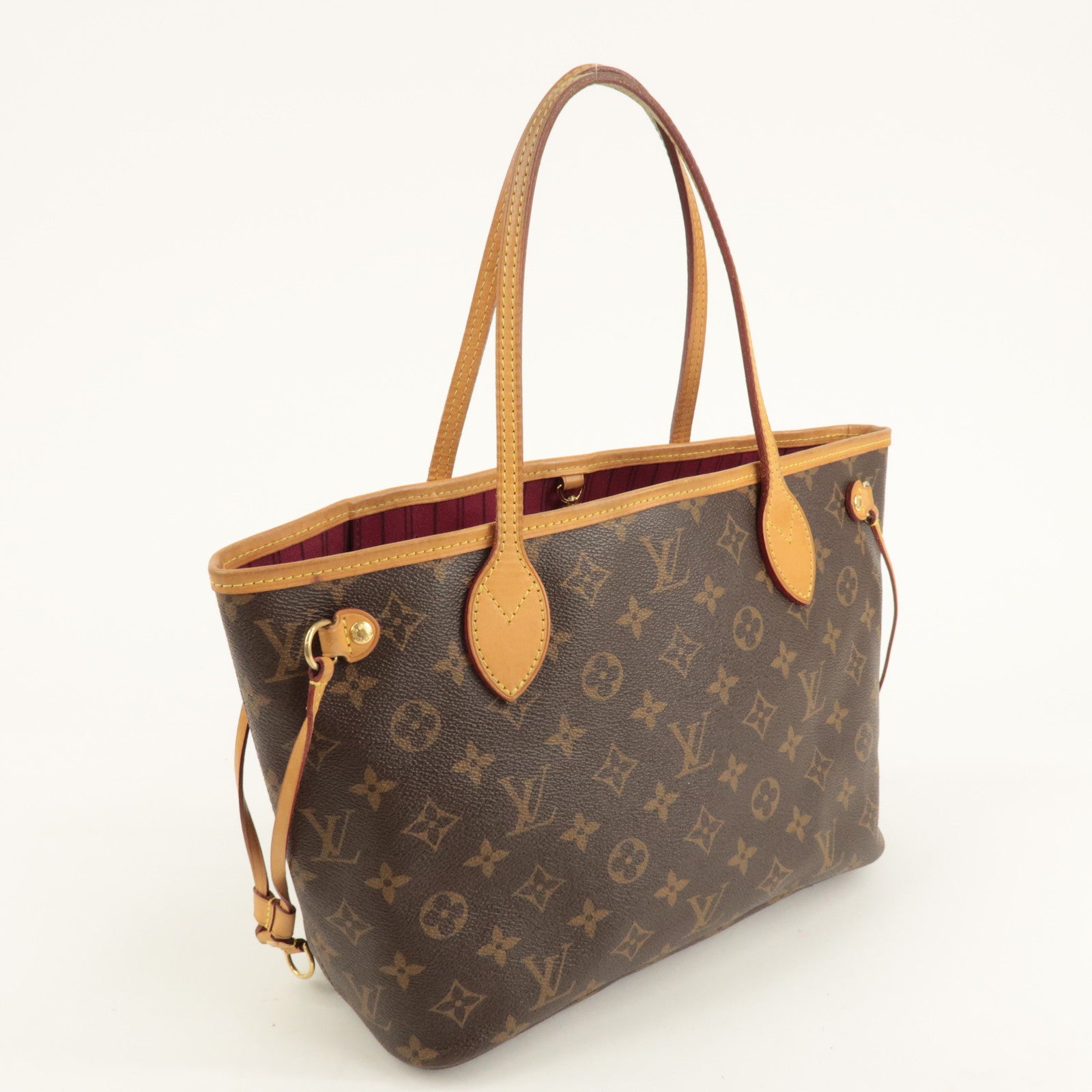 Louis Vuitton Monogram Neverfull PM Tote Bag Brown M41245 Used