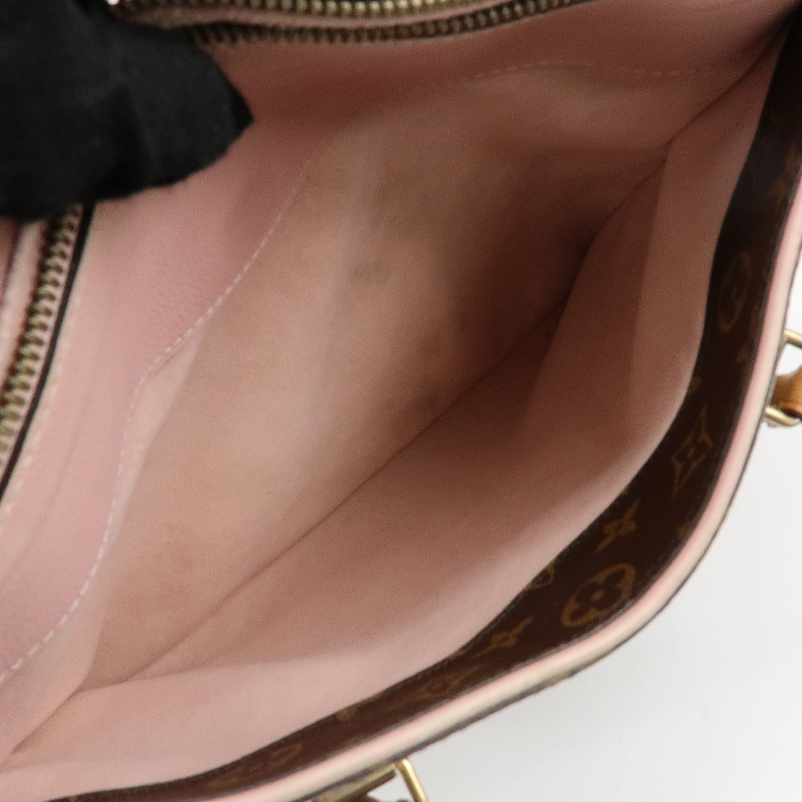 Louis Vuitton Monogram Pallas 2Way Bag Brown Rose Ballerine M40468
