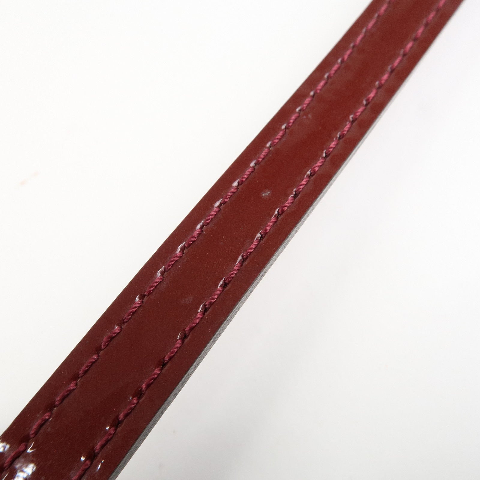 Louis Vuitton Monogram Vernis Alma BB Hand Bag Griotte M90231 Used