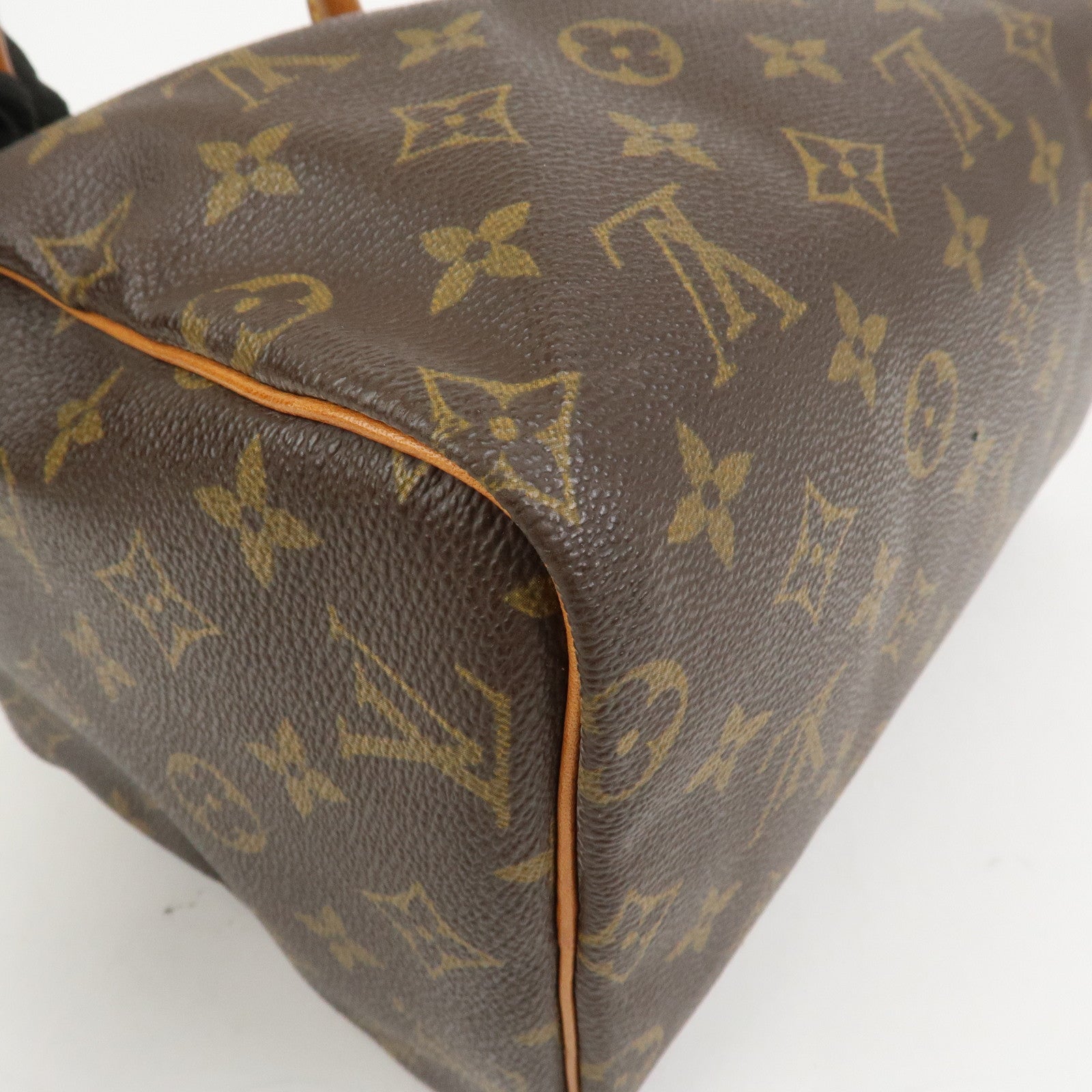 Louis Vuitton Monogram Speedy 25 Boston Bag Hand Bag Brown M41528