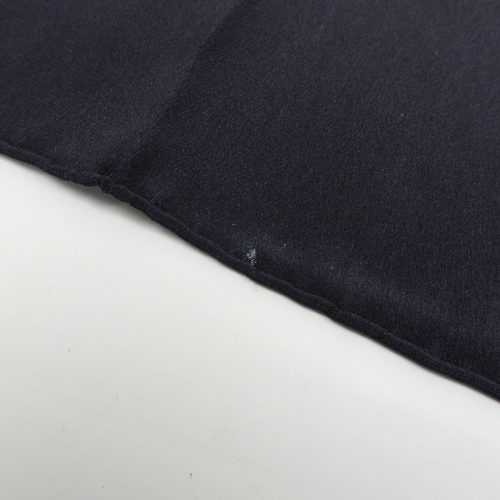 CHANEL Silk 100% Scarf Matelasse Bag Motif 86cm×86cm Black Ivory