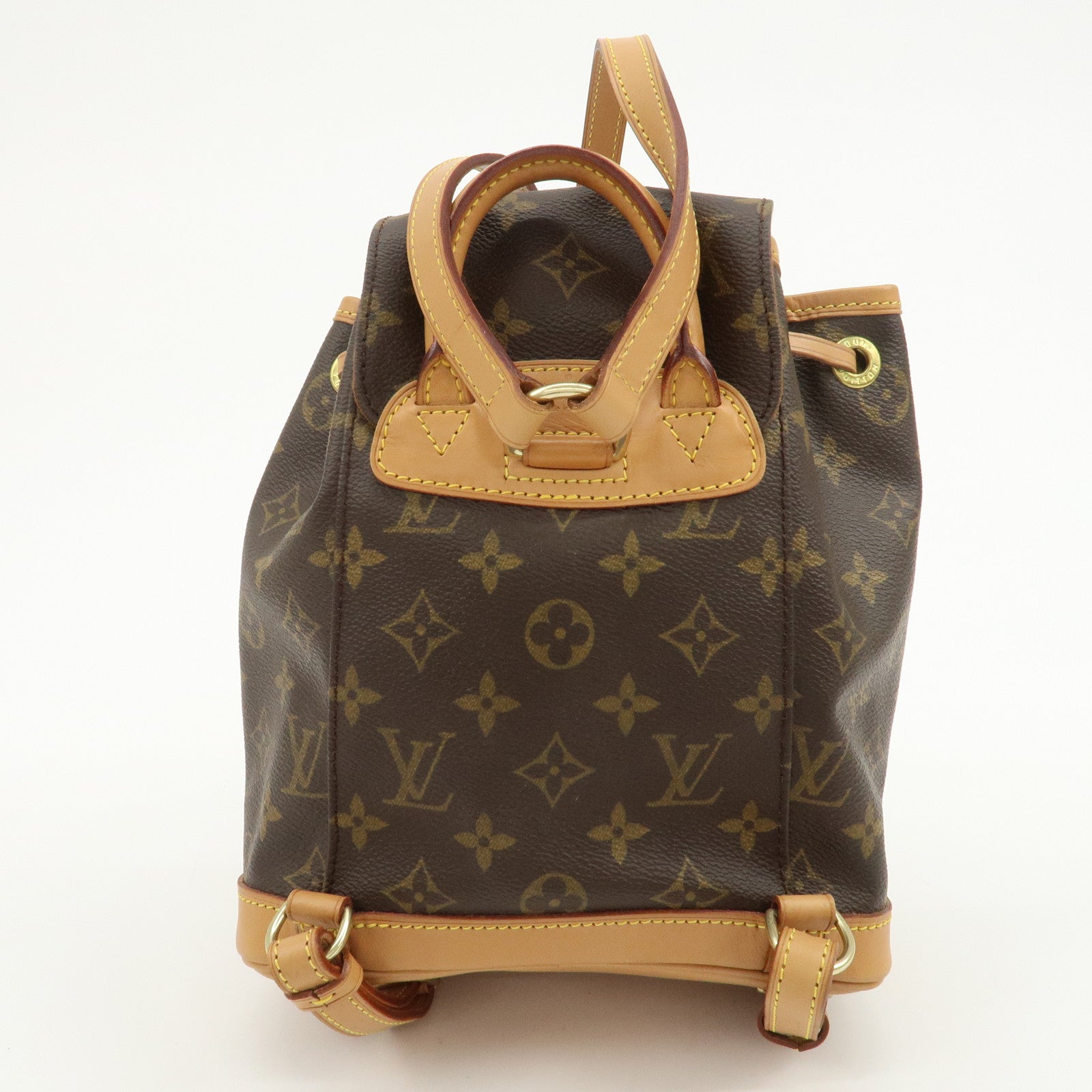 Louis Vuitton Monogram Canvas Mini Montsouris Backpack Brown M51137