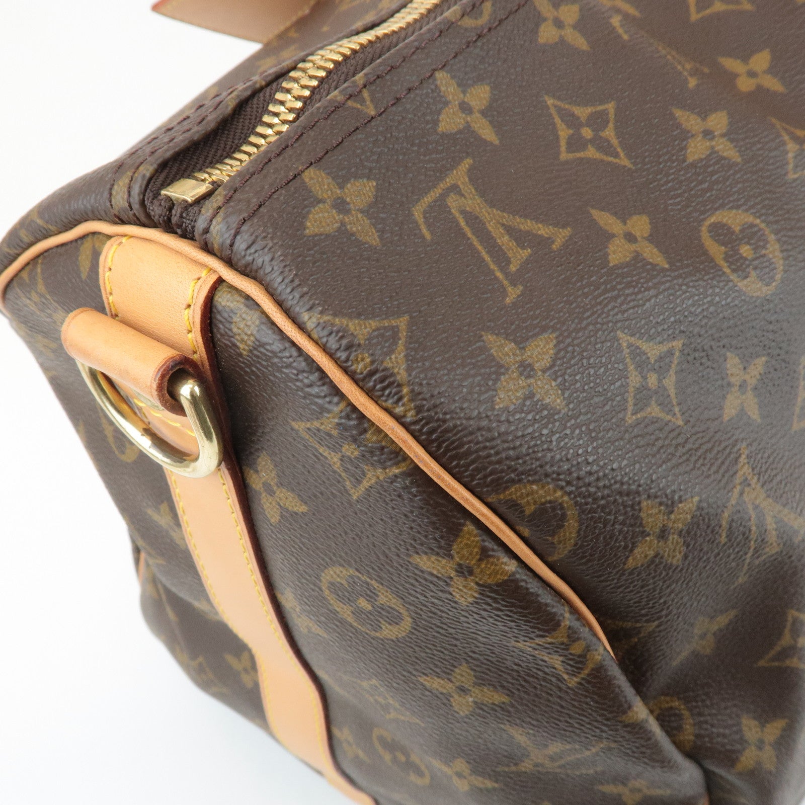 Louis Vuitton Monogram Keep All Bandouliere 55 Boston Bag M41414 Used