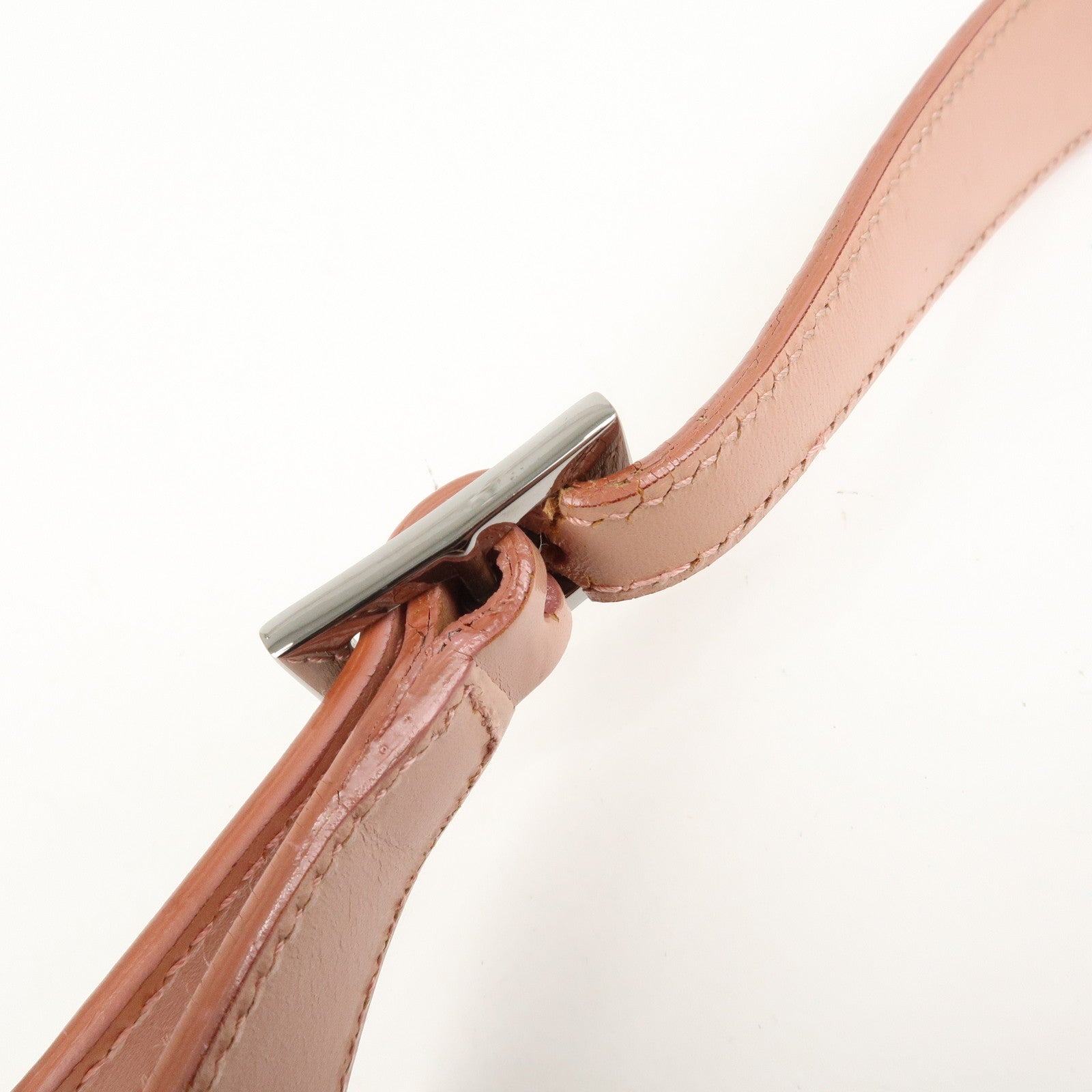 GUCCI Jackie Canvas Leather Shoulder Hand Bag Pink 001.3735