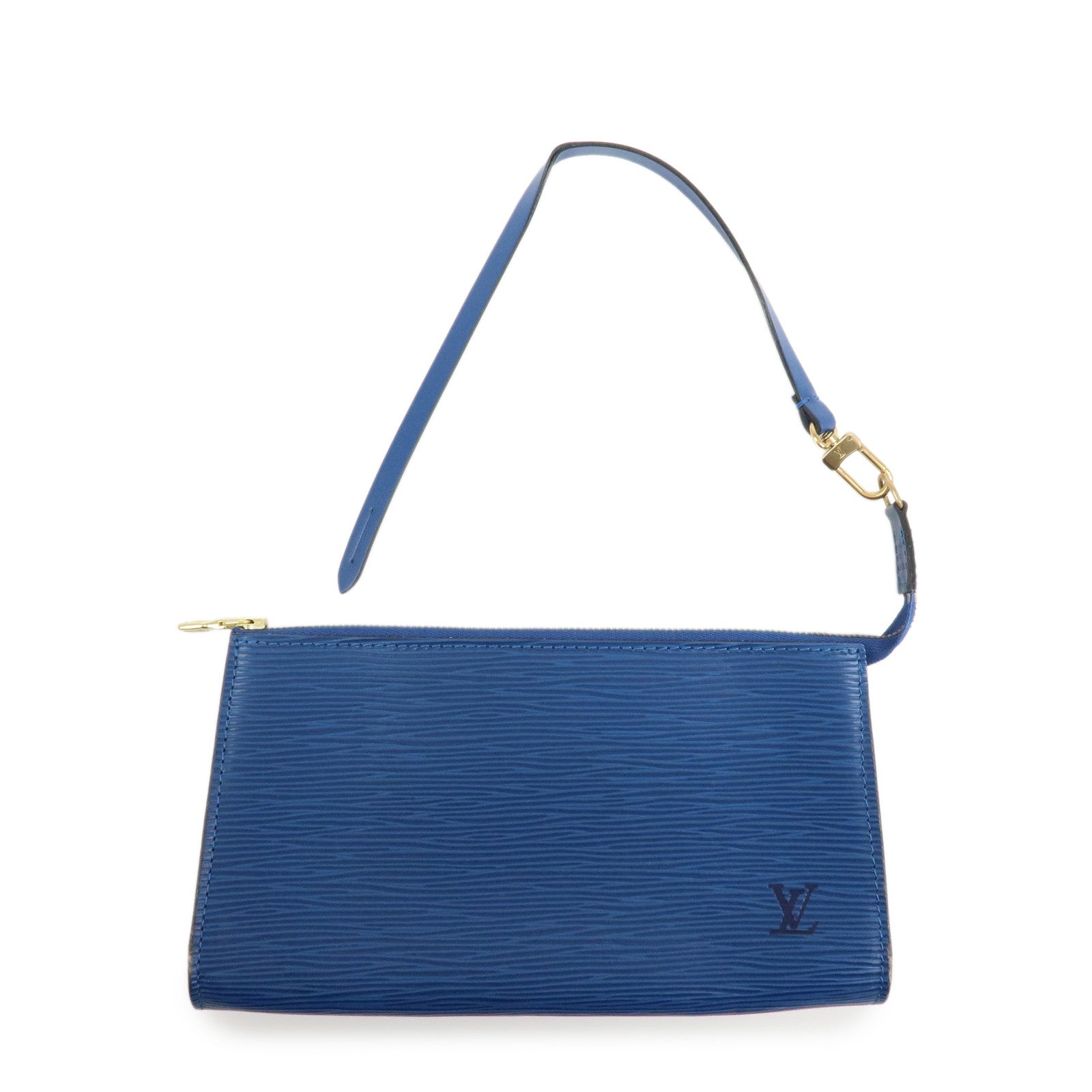 Louis Vuitton Epi Pochette Accessoires Pouch Toledo Blue M52945