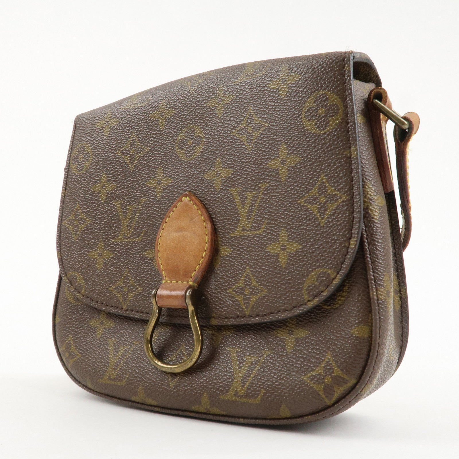 Louis Vuitton Monogram Mini Saint Cloud PM Shoulder Bag M51244 Used