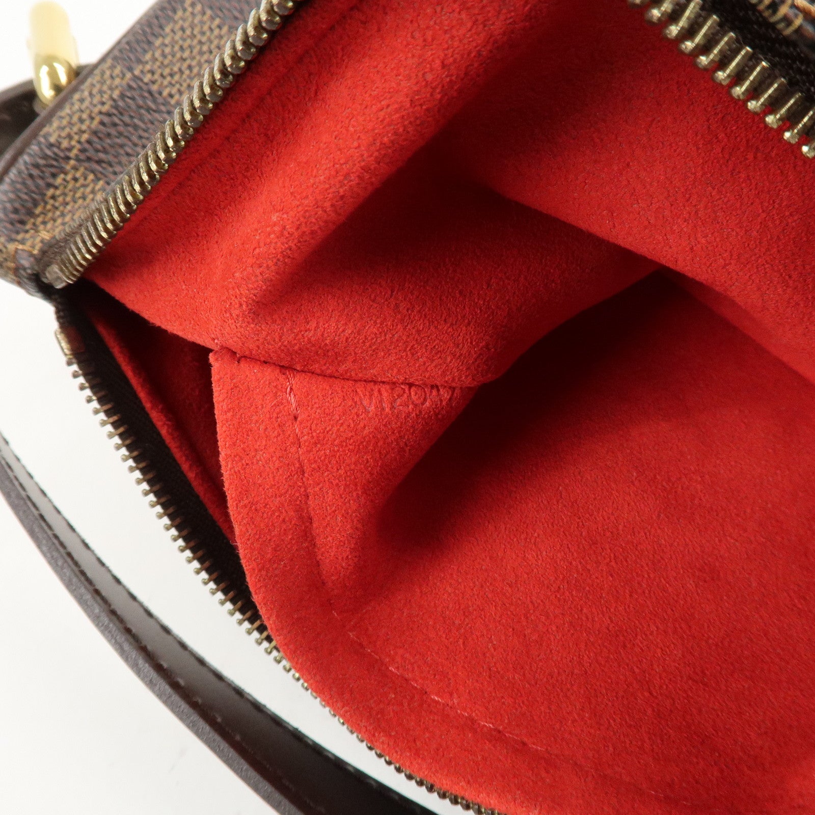 Louis Vuitton Damier Leather Canvas Ravello GM Shoulder Bag N60006