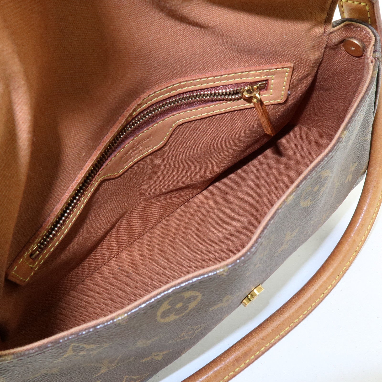 Louis Vuitton Monogram Mini Looping Shoulder Bag Brown M51147