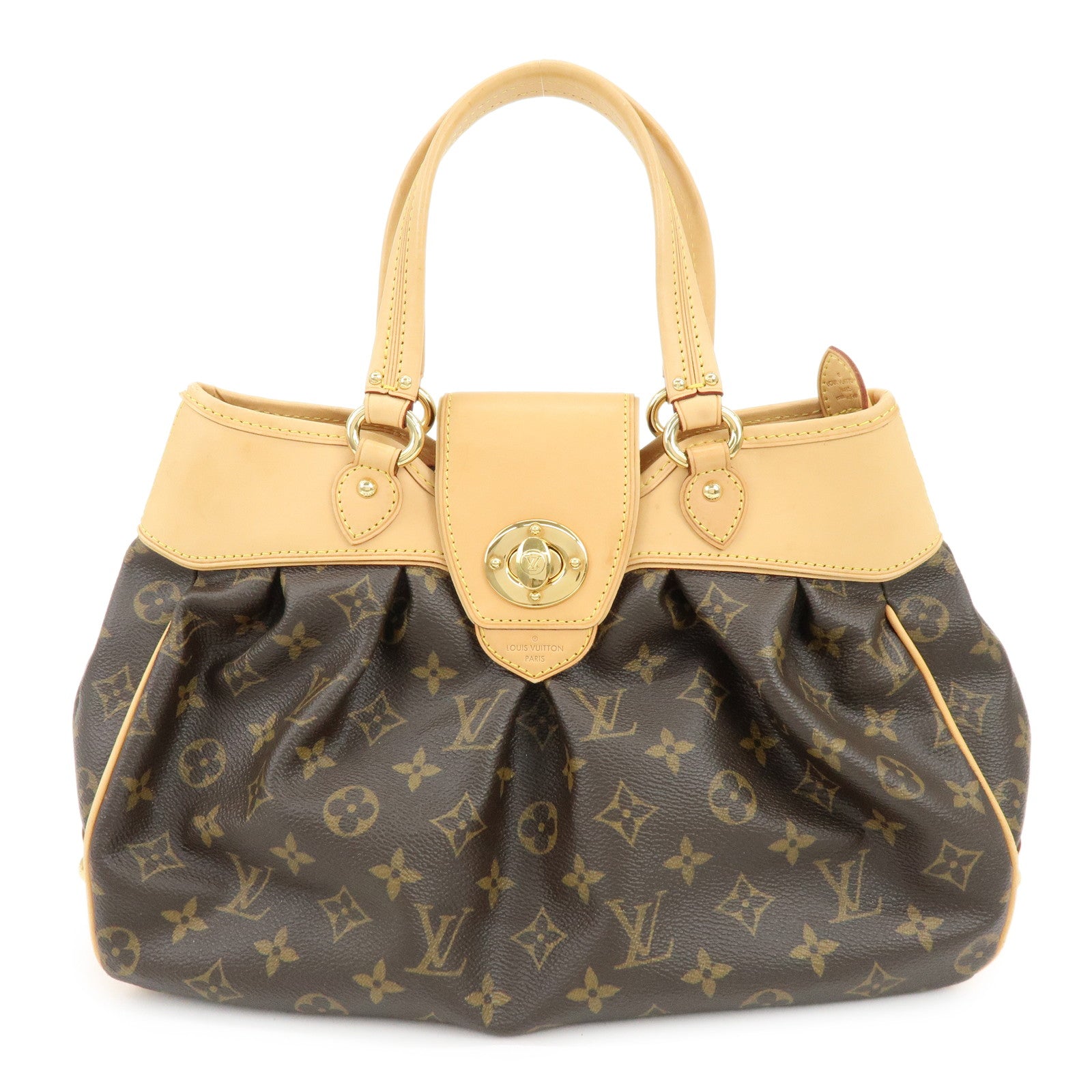Louis Vuitton Monogram Boetie PM Hand Bag Brown M45715
