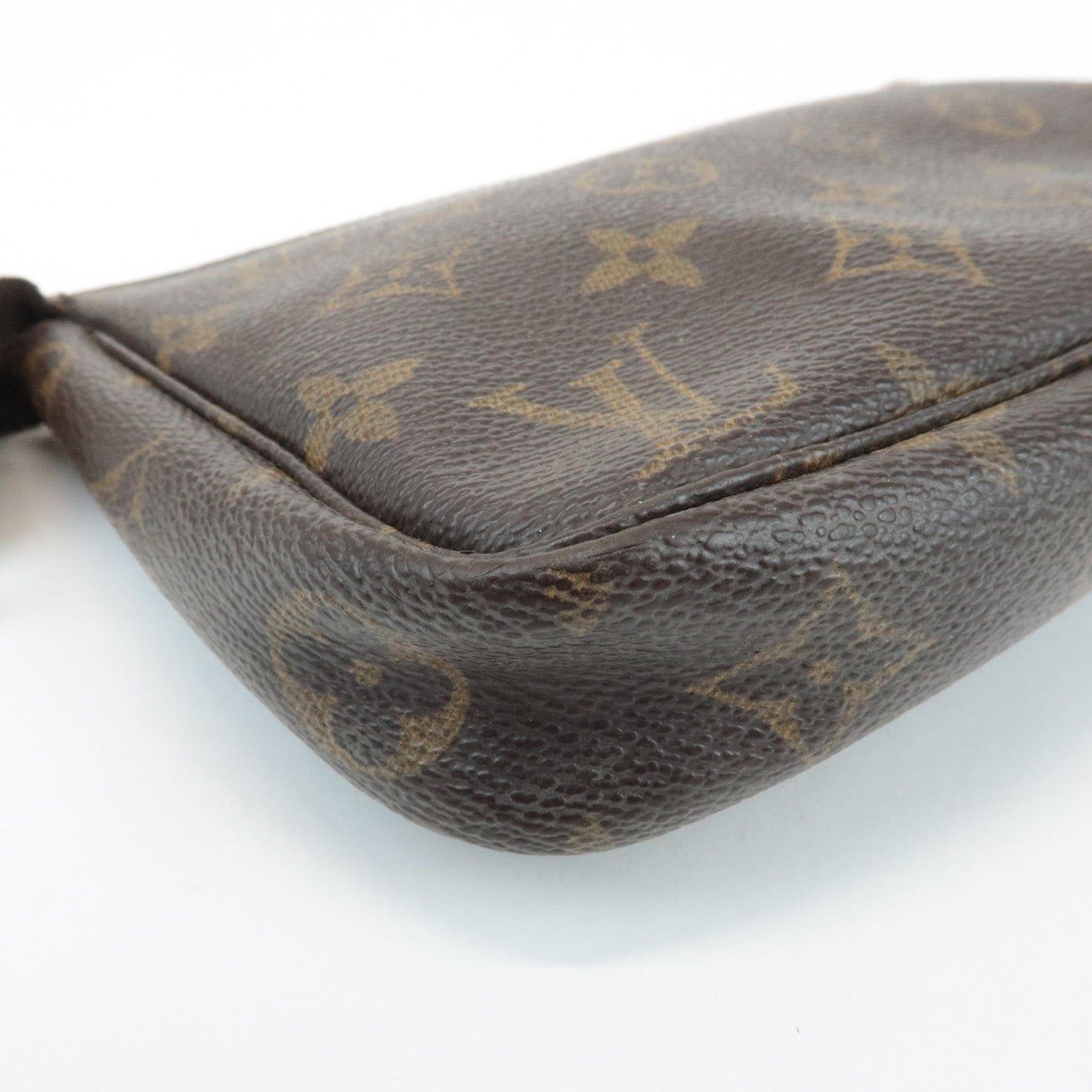 Louis Vuitton Monogram Pochette Accessoires Hand Bag Brown M51980