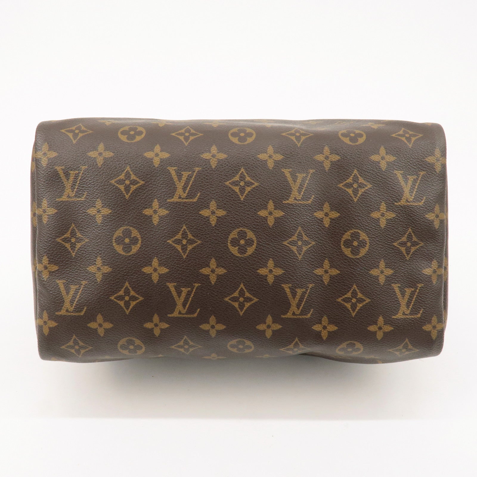 Louis Vuitton Monogram Speedy 30 Hand Bag Boston Bag M41526 Used