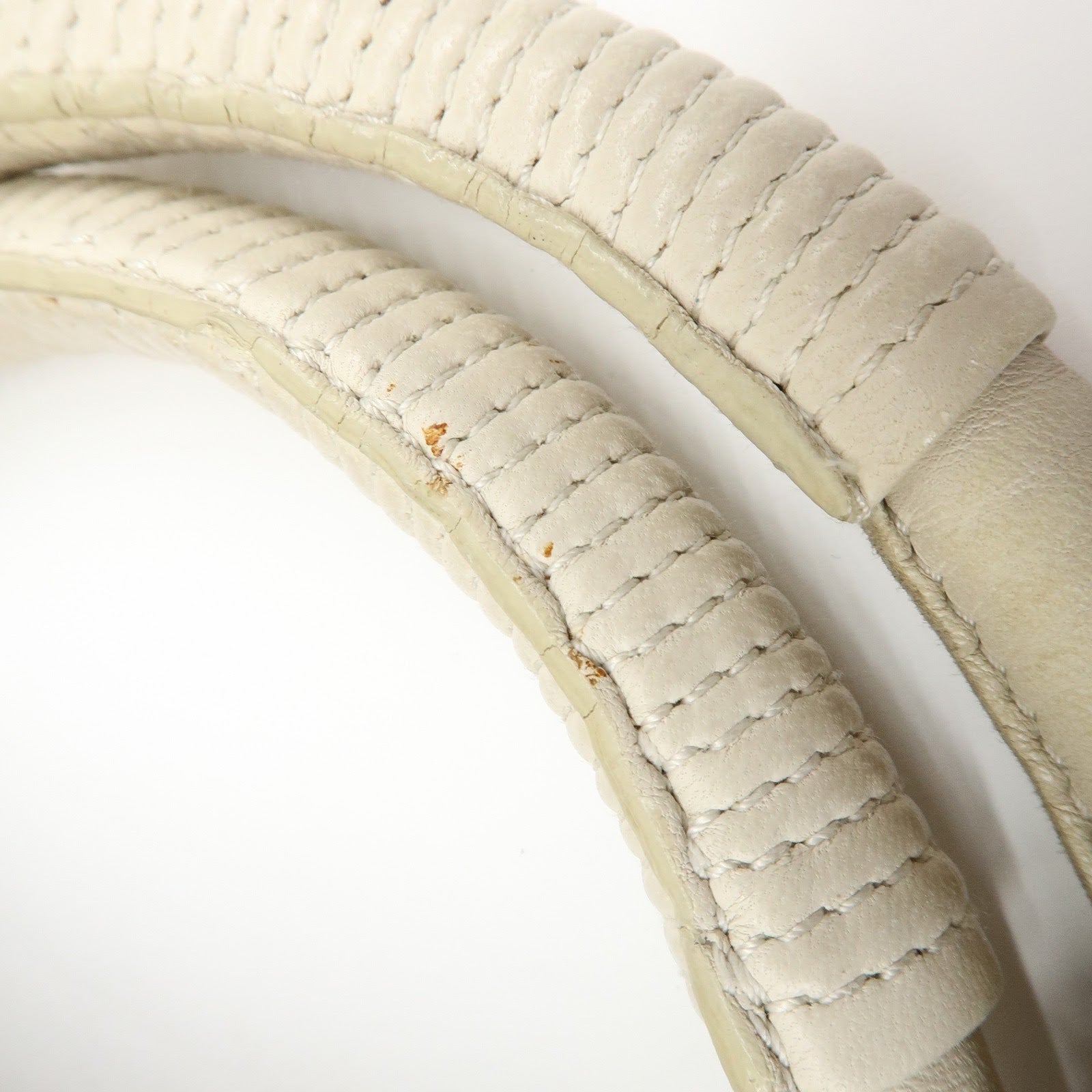 LOEWE Anagram Nappa Aire Leather Hand Bag Tote Bag Ivory