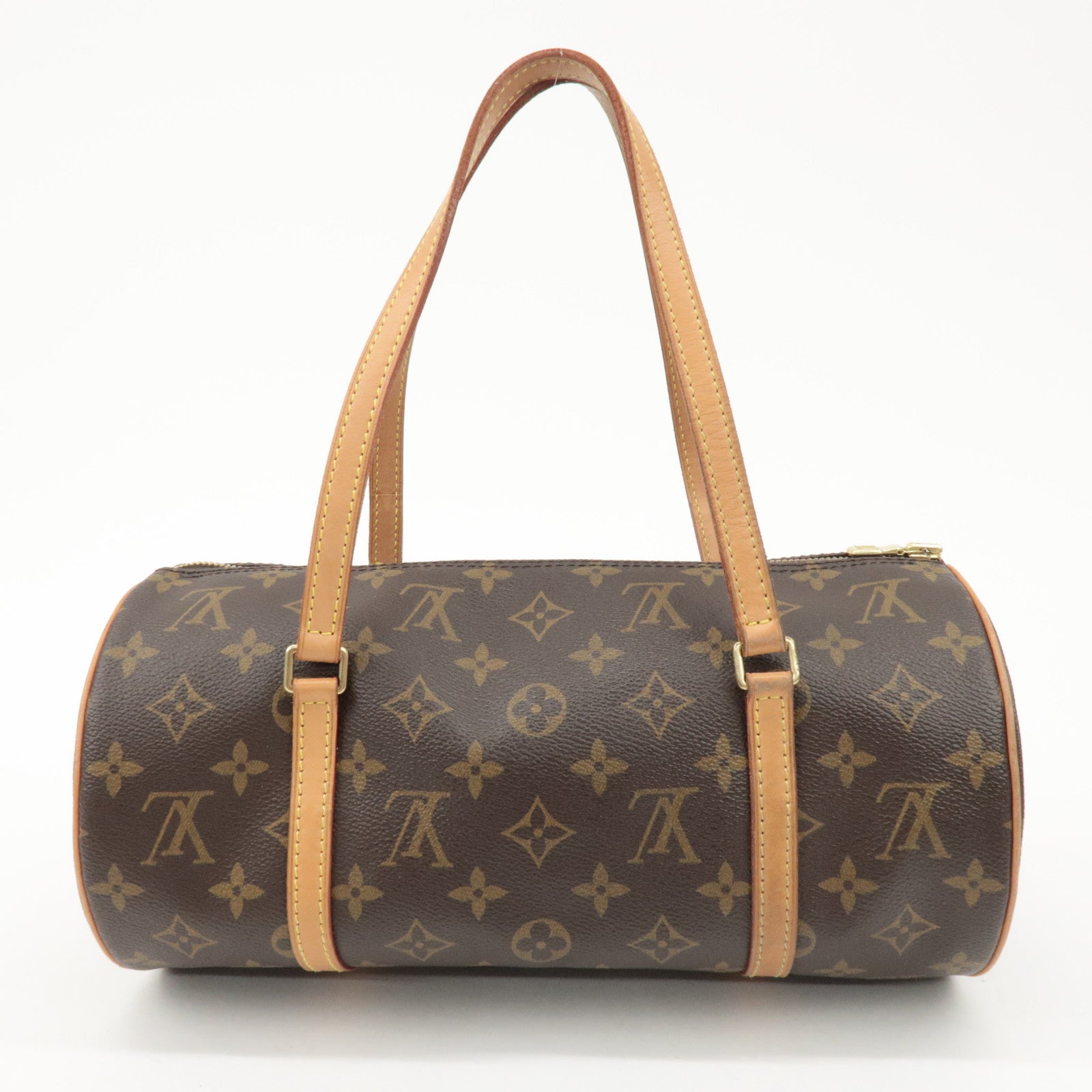 Louis Vuitton Monogram Papillon 30 Hand Bag New Style M51385 Used