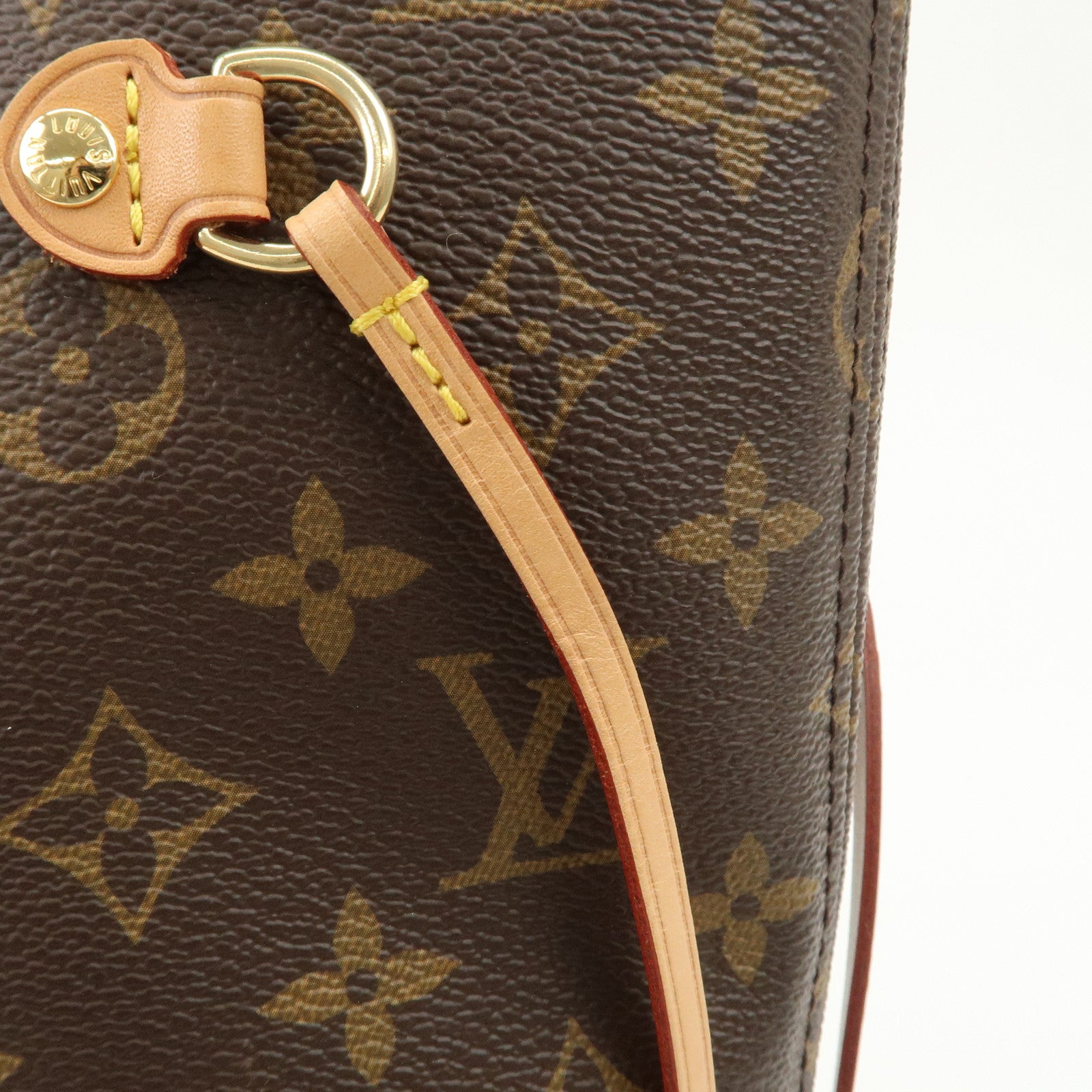 Louis Vuitton Monogram Neverfull MM Tote Bag Pivoine M41178