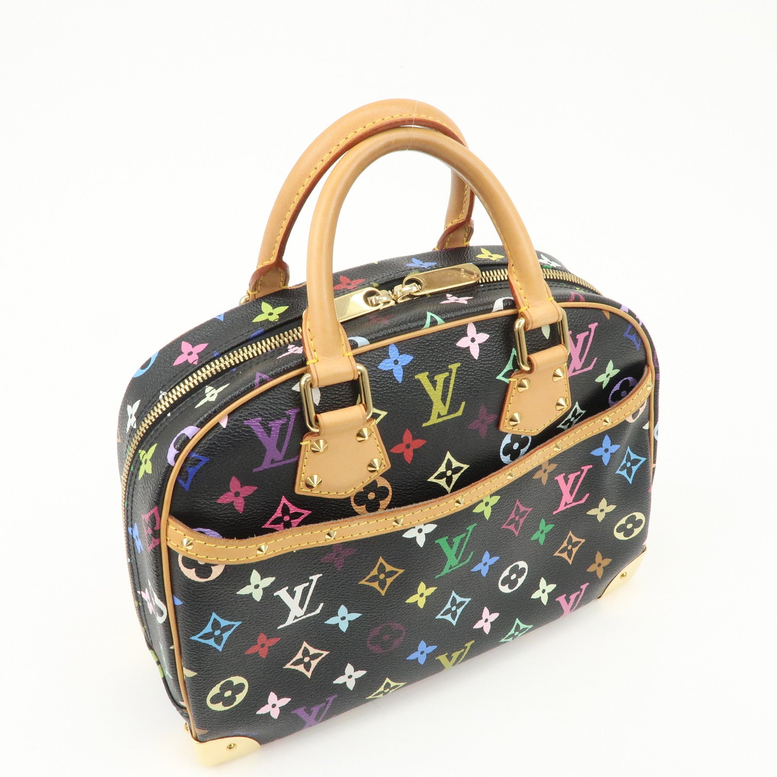 Louis Vuitton Monogram Multicolor Trouville Hand Bag M92662